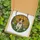 Jack Russell Terrier Owners' Vibrant Tiffany Stained Glass Jack Russell Wildflower Mosaic Art Yellow Orange Green Stained Glass Suncatcher - 5