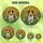 Jack Russell Terrier Owners' Vibrant Tiffany Stained Glass Jack Russell Wildflower Mosaic Art Yellow Orange Green Stained Glass Suncatcher - 6