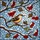 Nature Lovers' Jewel-Toned Stained Glass Winter Bird & Red Berries Mosaic Art Stained Glass Suncatcher - 7