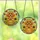 Dog Lovers' Happy Golden Dog Halloween Pumpkin Tiffany Stained Glass Autumn Mosaic Stained Glass Suncatcher - 3
