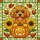 Dog Lovers' Happy Golden Dog Halloween Pumpkin Tiffany Stained Glass Autumn Mosaic Stained Glass Suncatcher - 7