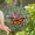 Nature Lovers' Intricate Stained Glass Monarch Butterfly Orange Pink Floral Mosaic Stained Glass Suncatcher - 1