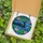 Nature Lovers' Intricate Tiffany Stained Glass Black Cormorant Pink Water Lilies Blue Water Mosaic Stained Glass Suncatcher - 5