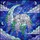 Dog Lovers' Iridescent Greyhound Crescent Moon Tiffany Stained Glass Wisteria Starry Night Emerald Teal Pink Art Stained Glass Suncatcher - 7