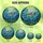 Nature Lovers' Tiffany Stained Glass Manatee Family Intricate Aqua Teal Oceanic Mosaic Stained Glass Suncatcher - 6