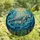 Nature Lovers' Tiffany Stained Glass Manatee Family Intricate Aqua Teal Oceanic Mosaic Stained Glass Suncatcher - 4