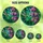 Nature Lovers' Vibrant Hummingbird Lilac Tiffany Stained Glass Jewel Tone Pattern Stained Glass Suncatcher - 6