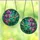 Nature Lovers' Vibrant Hummingbird Lilac Tiffany Stained Glass Jewel Tone Pattern Stained Glass Suncatcher - 3
