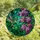 Nature Lovers' Vibrant Hummingbird Lilac Tiffany Stained Glass Jewel Tone Pattern Stained Glass Suncatcher - 4