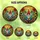 Whimsical Art Lovers' Tiffany Style Stained Glass Gnome Meadow Sunflowers Radiant Jewel Tones Stained Glass Suncatcher - 6