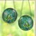 Whimsical Art Fans' Jewel Tone Stained Glass Frog Reading Fairy Wings Lotus Pond Emerald Green Pink Stained Glass Suncatcher - 3