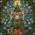 Cat Lovers' Grumpy Tabby Tiffany Stained Glass Christmas Tree Design Intricate Jewel Tone Festive Art Stained Glass Suncatcher - 7
