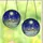 Winter Art Lovers' Glowing Tiffany Stained Glass Snowy Village Moonlit Indigo Sky Pattern Stained Glass Suncatcher - 3