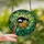 Cat Lovers' Tiffany Style Stained Glass Art, Sleeping Tuxedo & Climbing Tabby, Botanical Mosaic Stained Glass Suncatcher - 2