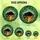 Cat Lovers' Radiant Tiffany Stained Glass Black & Orange Cats Amber Pot Deep Burgundy Leaves Green Sky Mosaic Stained Glass Suncatcher - 6