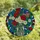 Art Lovers' Vibrant Stained Glass Ruby Poppy Sapphire Forget-Me-Not Mason Jar Bouquet, Patriotic Mosaic Pattern Stained Glass Suncatcher - 4
