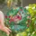 Tropical Art Lovers' Tiffany Style Intricate Flamingo Floral Mosaic Pink Green Yellow Stained Glass Pattern Stained Glass Suncatcher - qpm9_xmin9