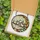 Winter Enthusiasts' Intricate Stained Glass Winter Village Crescent Moon Amber Emerald Ruby Design Stained Glass Suncatcher - 5