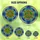 Celtic Art Lovers' Intricate Tiffany Style Stained Glass Triquetra Knot Emerald Gold Jewel Tones Mosaic Pattern Stained Glass Suncatcher - 6