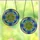 Celtic Art Lovers' Intricate Tiffany Style Stained Glass Triquetra Knot Emerald Gold Jewel Tones Mosaic Pattern Stained Glass Suncatcher - 3
