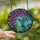 Nature Lovers' Edge-to-Edge Stained Glass Hummingbird Lilac Floral Jewel Tone Art Stained Glass Suncatcher - 2
