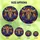 Zodiac Art Lovers' Intricate Stained Glass Taurus Bull Cosmic Jewel Tone Design Stained Glass Suncatcher - 6