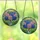 Art Lovers' Tiffany Style Stained Glass Hydrangea Garden Jewel Tone Mosaic Pattern Stained Glass Suncatcher - 3