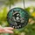 Wildlife Art Enthusiasts' High Contrast Tiffany Stained Glass Raccoon Opossum Embrace Mosaic Stained Glass Suncatcher - 36X3o1hKPu