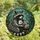 Wildlife Art Enthusiasts' High Contrast Tiffany Stained Glass Raccoon Opossum Embrace Mosaic Stained Glass Suncatcher - 73YCBI4SRI
