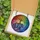 Nature & Art Lovers' Vibrant Stained Glass Elephant Tree of Life Cosmic Jewel Tone Galaxy Pattern Stained Glass Suncatcher - 5