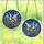 Fantasy Art Lovers' Whimsical Opossum Fairy Tiffany Stained Glass Amethyst Emerald Cosmic Magic Art Stained Glass Suncatcher - 3