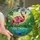 Tropical Art Lovers' Tiffany Stained Glass Flamingo Tropical Flower Mosaic Jewel Tone Pattern Stained Glass Suncatcher - 1