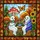 Cozy Fantasy Lovers' Stained Glass Friendly Ghost Tea Party Enchanted Forest Jewel Tone Mosaic Stained Glass Suncatcher - 7