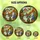 Cozy Fantasy Lovers' Stained Glass Friendly Ghost Tea Party Enchanted Forest Jewel Tone Mosaic Stained Glass Suncatcher - 6
