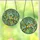 Art Lovers' Tiffany Stained Glass Emerald Hummingbird Golden Floral Mosaic Pattern Stained Glass Suncatcher - 3