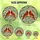 Nature Lovers' Vibrant Stained Glass Cardinal Birds Floral Mosaic Jewel Tone Pattern Stained Glass Suncatcher - 6