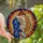Art Lovers' Stained Glass Intertwined Kiss Vibrant Jewel Tone Geometric Mosaic Stained Glass Suncatcher - 1