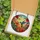 Nature Lovers' Vibrant Tiffany Stained Glass Hummingbird Hibiscus Garden Blue Red Orange Mosaic Stained Glass Suncatcher - 5