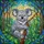 Australian Wildlife Lovers' Smiling Koala Tiffany Stained Glass Eucalyptus Bush Mosaic Jewel Tones Stained Glass Suncatcher - 7