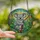 Australian Wildlife Lovers' Smiling Koala Tiffany Stained Glass Eucalyptus Bush Mosaic Jewel Tones Stained Glass Suncatcher - sJlSDtizpK