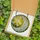 Nature Lovers' Densely Detailed Stained Glass Crescent Moon Daisy Floral Emerald Green Orange Mosaic Stained Glass Suncatcher - 5