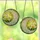 Nature Lovers' Densely Detailed Stained Glass Crescent Moon Daisy Floral Emerald Green Orange Mosaic Stained Glass Suncatcher - 3