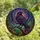 Art Lovers' Majestic Stained Glass Raven Mosaic Jewel Tone Twilight Sky Pattern Stained Glass Suncatcher - 4