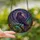 Art Lovers' Majestic Stained Glass Raven Mosaic Jewel Tone Twilight Sky Pattern Stained Glass Suncatcher - 2
