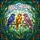 Art Enthusiasts' Vibrant Stained Glass Songbirds Tiffany Style Mosaic Art Pattern, Blue Yellow Orange Pink Fuchsia Jewel Tones Stained Glass Suncatcher - 7