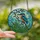Nature Lovers' Tiffany Style Stained Glass Kingfisher Mosaic Vibrant Aqua Blue Orange Emerald Green Design Stained Glass Suncatcher - 2