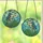 Nature Lovers' Tiffany Style Stained Glass Kingfisher Mosaic Vibrant Aqua Blue Orange Emerald Green Design Stained Glass Suncatcher - 3