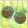Monarch Butterfly Art Lovers' Tiffany Style Orange Black Stained Glass Nature Mosaic Stained Glass Suncatcher - 3