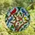 Nature Lovers' Vibrant Tiffany Glass Songbirds Tree Branch Jewel Tone Mosaic Art Stained Glass Suncatcher - nZ-5KAkwax