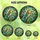 Nature Lovers' Tiffany Style Stained Glass Vibrant Bird & Garden Mosaic, Teal Orange Yellow Jewel Tones Stained Glass Suncatcher - 6